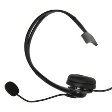 3X Zestaw Słuchawkowy USB Call Center z Mikrofonem z Redukcją Szumów Monofoniczne Słuchawki do Komputera w Domu Usługa Telefoniczna Plug i