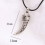 Wolf Tooth Pendant Necklace for Men 4