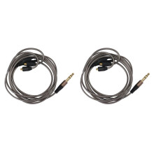 2X DIY Ie800 Kabel SłUchawkowy Pojedyncze KryształOwe Przewody Miedziane, 14-Rdzeniowy Interfejs MMCX Kabel SłUchawkowy dla SE215/315/535/UE900