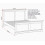 Seconique Bordeaux 4'6" High End Bed - Ivory 8