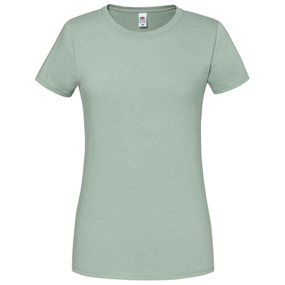 Fruit Of The Loom (Xl, Sage) Womens/Ladies Iconic Ringspun Cotton T-Shirt