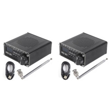 2X Si4732 ATS-20+ ATS20 Przenośny Krótkofalowy Odbiornik Radiowy DSP SDR Odbiornik FM AM (MW SW) i SSB (LSB USB) z Anteną