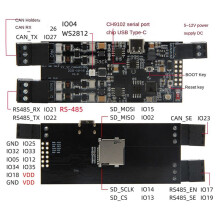 2X T-CAN485 ESP32 CAN -485 Stöder TF-Kort WIFI Trådlös IOT Engineer Control Module Development Board