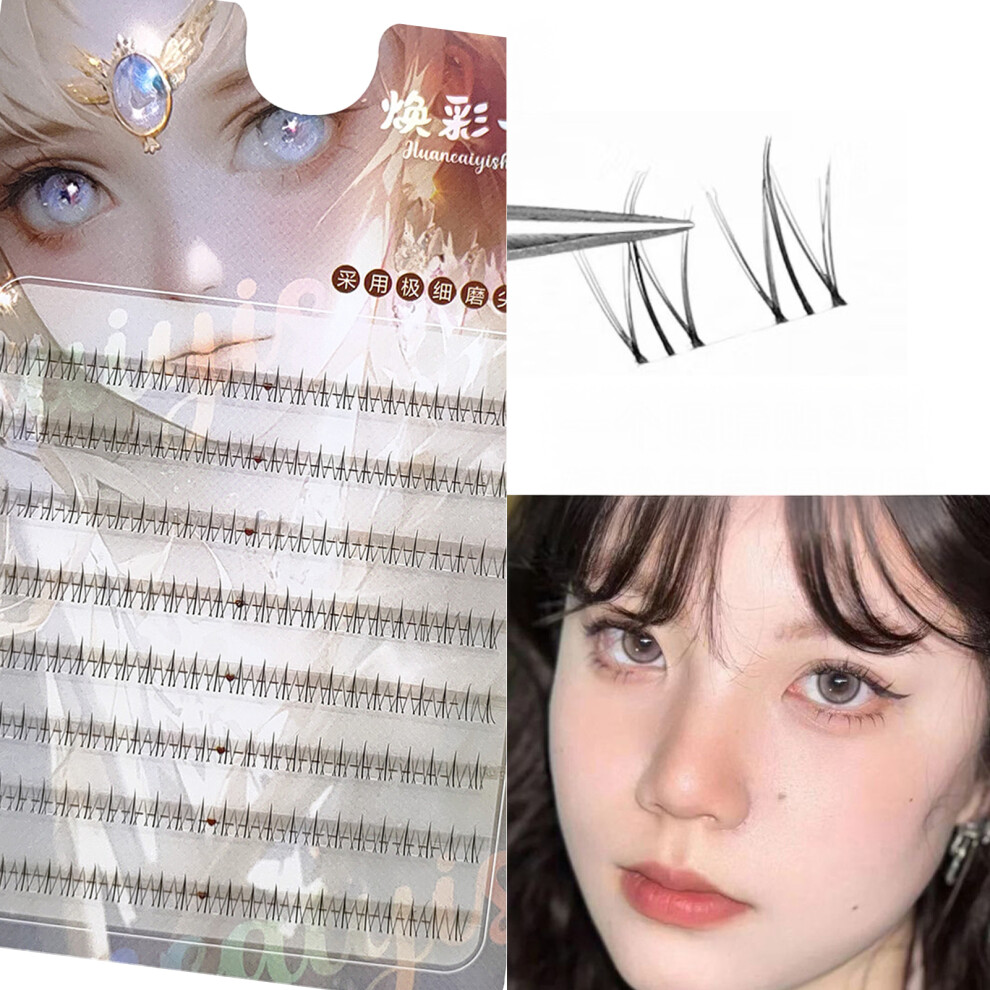 Zhouq-Outdoors False Eyelash Clusters For Cosplay - Perfect Gift