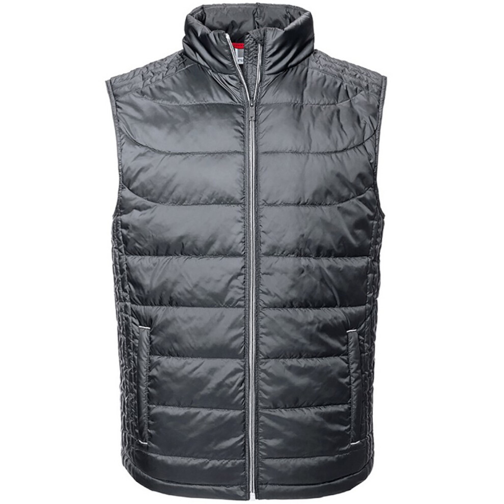 Russell (Xl, Iron) Mens Nano Padded Bodywarmer