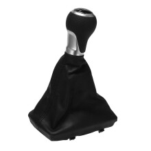 5 Speed Manual Gear Shift Knob Lever Stick Gaiter with Dust Cover for- A4 S4 B8 8K A5 8T Q5 8R S 2007-2015