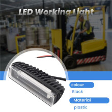 Waterproof 30W LED Forklift Truck RED Warning Lamp Safety Working Light