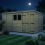13 x 9 Pent Shed Tanalised (Double Door, With Windows) 3
