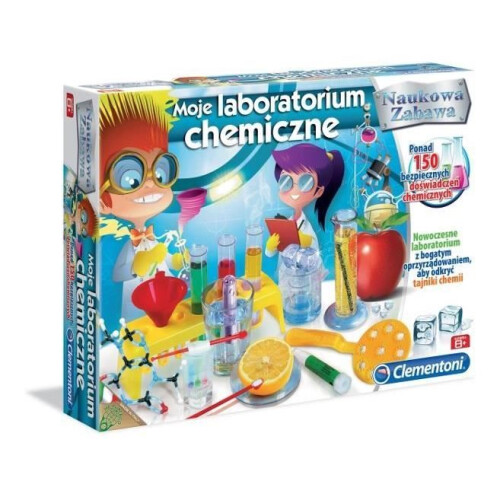 Clementoni MOJE LABOLATORIUM CHEMICZNE CLEMENTONI C60250
