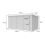 13 x 9 Pent Shed Tanalised (Single Door, No Windows) 4