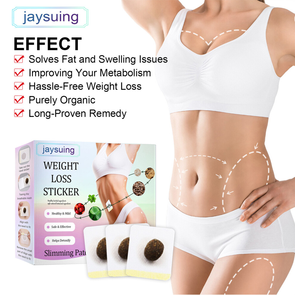 Hue-Grain 30Pcs Slim Patch For Weight Loss & Body Health