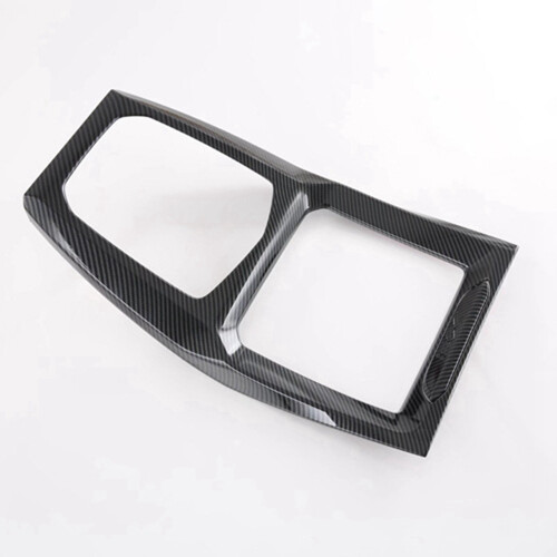 Auto Carbon Fiber Central Gear Shift Panel Control Panel Decal Interior Modification for  X3 2021 2022 1