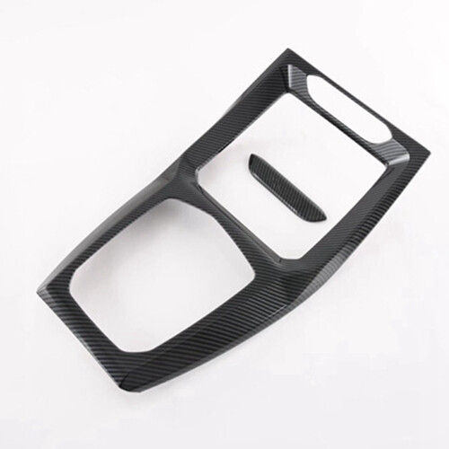 Auto Carbon Fiber Central Gear Shift Panel Control Panel Decal Interior Modification for  X3 2021 2022 2