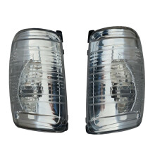 for Transit Mirror Turn Signal Indicator Mirror White AB 2013 Right+Left Rearview Mirror Turn Signal Light
