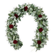 Artificial Rose Flower Vine Fake Vine Hanging Garland Ivy for Wall Wedding Arch Party Office Garden Farmhouse Home Decor