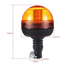 Car Truck Roof Strobe Light 12V 24V 40LED Warning Light Signal Lamp Rotating Flashing Emergency Beacon