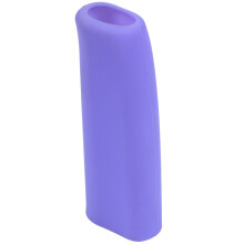 Auto Handbrake Sleeve Silicone Gear Cover Anti-slip Multicolor Parking Handbrake Sleeve Universal Decoration Car Accessories Violet
