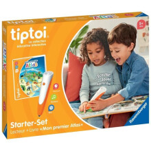 Tiptoi Starter-Atlas, Lesegerät und Buch, 00177, Ab 5 Jahren, Ravensburger