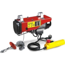 Elektrische Winde MECAFER 400kg mit Fernbedienung und Umlenkrolle