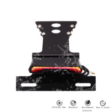 Eliminator Registration License Plate Holder for  XSR900 14-20 LED Tail Light Turn Signal Blinker Lamp