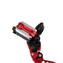 1Pair 22mm Motorcycle Roller Adjustment Brake Clutch Levers Universal Motorcycle Handlebar Hydraulic Brake Pump Green