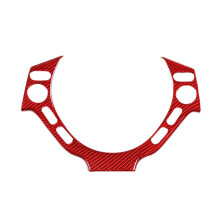 Steering Wheel Button Frame Carbon Fiber for 2008-2016 GTRR35 Red