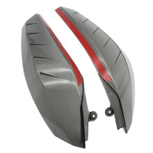 Motorcycle Legguards Leg Guards Side Leg Protector for NMAX 155 N-MAX 155 2020 2021(Light Brown)