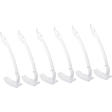 6 soportes de plástico largos para exhibición de relojes, soportes para relojes para portarelojes