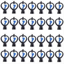 50 Stück Schmetterlings-Sprinkler, automatischer Außendraht-Laufraddüse