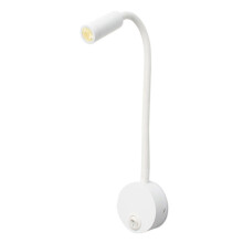 3 W LED-Wandleuchte mit warmweißem Schwanenhals, AC 85–265 V, Verdrahtungstyp C