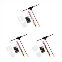 3 ELRS 2,4-GHz-Empfänger mit Antenne für FPV-RC-Drohnen mit großer Reichweite