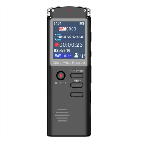 H60 Mehrsprachiger digitaler Diktiergerät 8 GB