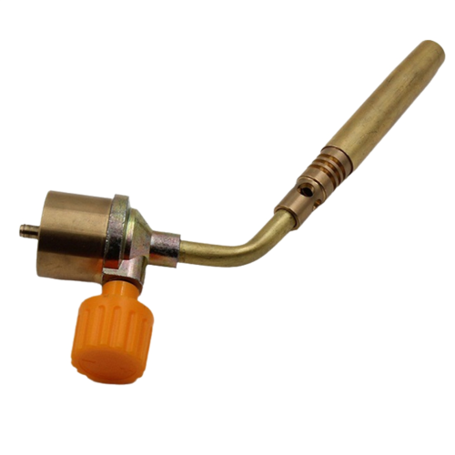 Gas torch, self-igniting trigger style, brass welding torch for welding