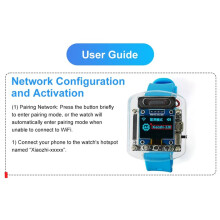 Xiaozhi AI Electronic Voice Watch Kit, ESP32 S3 N16R8 Development Board, OLED Screen,DIY AI Voice Recognition Learning