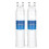 2pcs FPPWFU01 PurePour PWF-1 Advanced Water Filter Replacement for  Refrigerators 1