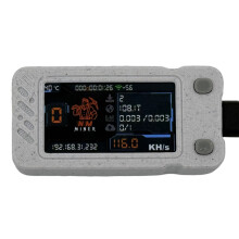 Nerdminer mejorado, 118 KH/s BTC, minero de lotería en solitario.