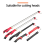 25-piece P80 plasma consumables, P80 plasma cutter torch kits 3