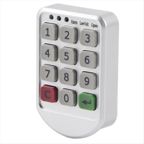 ABS plastic panel, digital password keypad, cabinet door lock 2