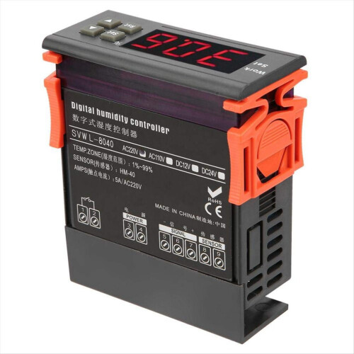 SVWL-8040 220V LED-Feuchtigkeitsregler/-messgerät 2