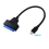 MSATA-zu-USB-Adapter, MSATA-Gehäuseadapter, Riser-Karte, Gehäuse, Kabel 2