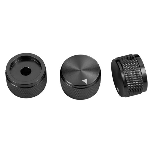 3Pcs Aluminum Guitar Knobs, Guitar Volume and Pitch Control Knobs, for Electric Guitar 1