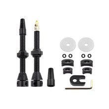 Tubeless-Luftventil, MTB für Mountainbike, Rennrad, Tubeless-Felgenventil-Set, Fahrrad, Ersatzteile,