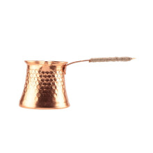 Türkische Kaffeekanne, Kaffeemaschine, Mokkakanne, für 3 Personen, 200 ml, Kupfer, handgefertigt, hochwertige