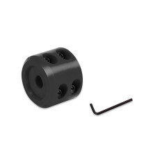 Universeller Gummistopper für Seilwindenseile, robuster Seilschutz, Fahrzeugmodifikation für Lkw, schwarz