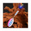 Composite sequins, rotating sequins, metal, hand-cranked copper column, three hooks, lure, yellow dot 2
