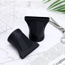 2 db fekete hajszárító fúvóka tartozék 4-4,8 cm átmérőjű diffúzor hajszárítóhoz csere hajformázó eszköz