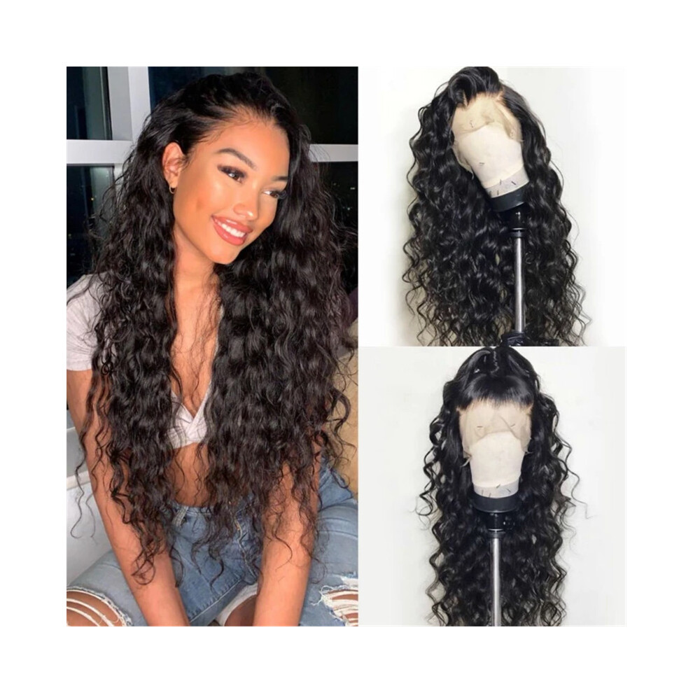 Creation-3C Black Curly Synthetic Wig For Women 50 Char