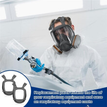 2 Pcs Rubber Ring for Full Facepieces for 6000 Series Respiratory Protection, for 6800/37004 Respiratory Protect Cover