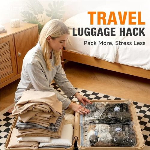 Vacuum Compression Storage Bags Travel 18-Piece Set