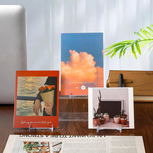Sturdy Acrylic Bookend - Perfect Gift for Students 2